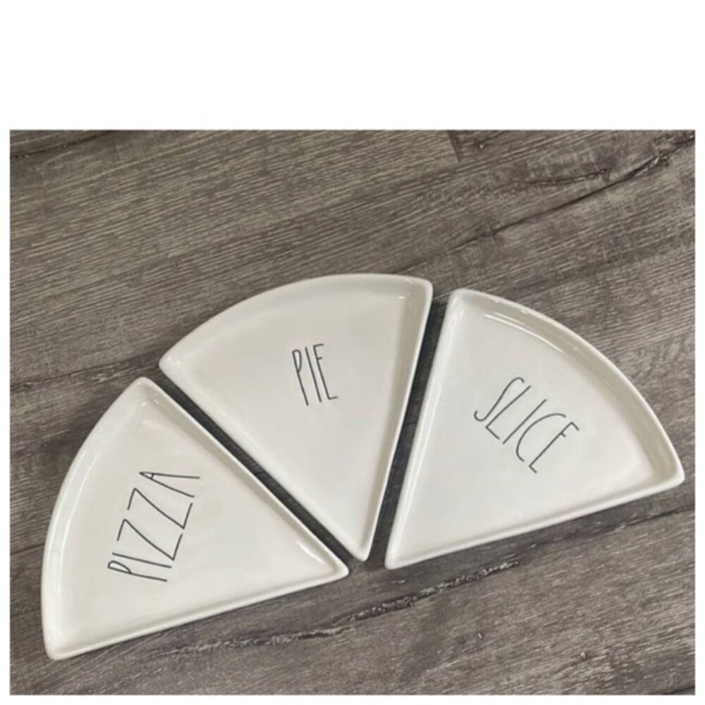 NEW Rae Dunn Pizza Plates - Picture 3 of 4